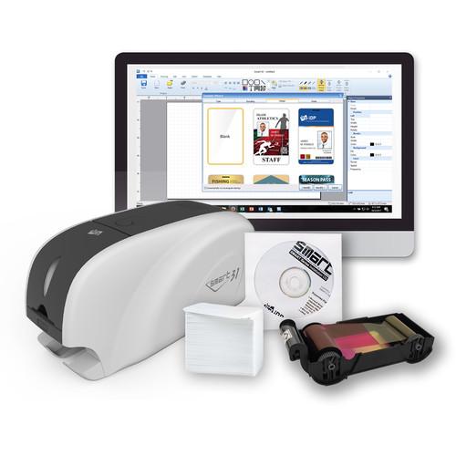 IDP SMART-31S Single-Sided ID Card Printer Kit