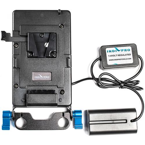 IndiPRO Tools V-Mount Plate with L-Series Dummy Battery