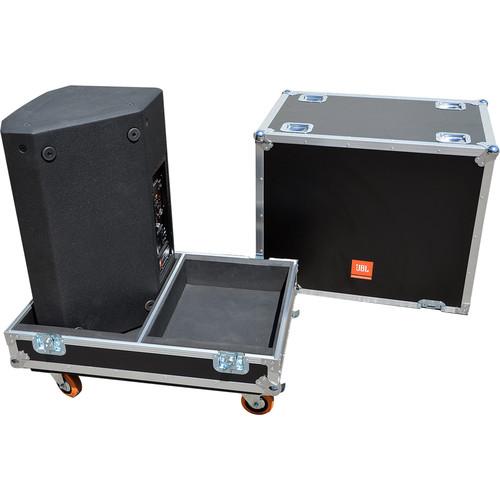 JBL BAGS PRX Flight Case with Orange Wheels for Two PRX815W Speakers