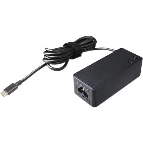 Lenovo 45W Standard USB Type-C AC Adapter for Notebooks and Tablets