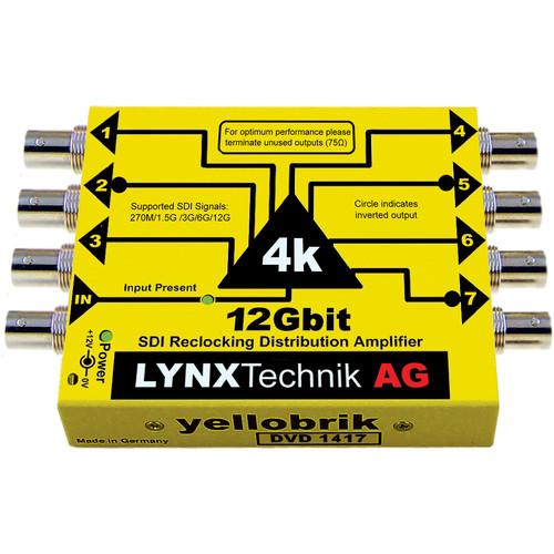 Lynx Technik AG 12G-SDI UHD 4K Distribution Amplifier