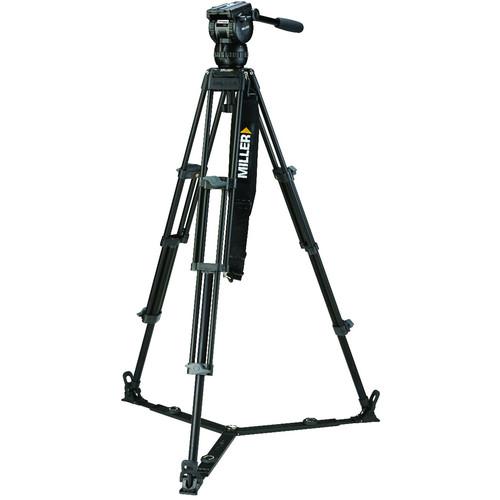Miller CX2 Fluid Head with Toggle 75 2-Stage Alloy Tripod System