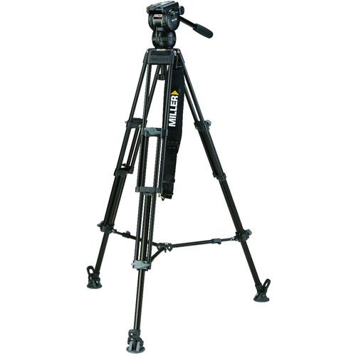 Miller CX2 Fluid Head with Toggle 75 2-Stage Alloy Tripod System