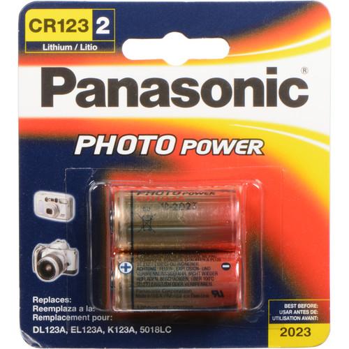 Panasonic CR123A Lithium Batteries
