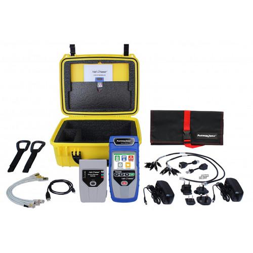 Platinum Tools TNC950DX Net Chaser Deluxe Ethernet Speed Certifier & Network Tester Kit