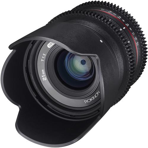 Rokinon 21mm T1.5 Compact High-Speed Cine Lens for Sony E