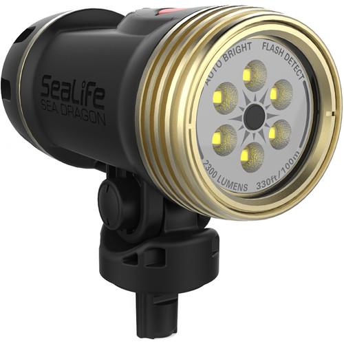 SeaLife Sea Dragon 2300 Auto Photo-Video LED Dive Light Head