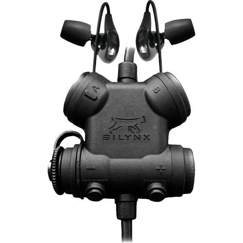 Silynx Communications Clarus Kit, In-Ear Headset, In-Ear Mic, MBITR PRC117 152 6-Pin Cable Adapter