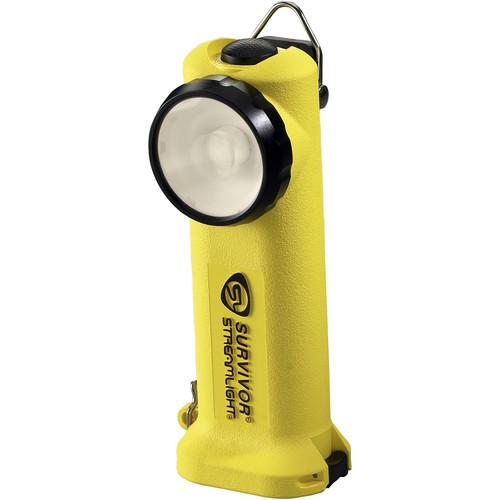 Streamlight Survivor Right-Angle Rechargeable LED Flashlight with Fast-Charge 120 100 VAC Charger