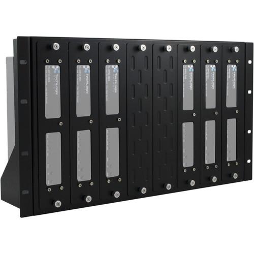 TechLogix Networx 8-Slot Rack Mounting Kit for AV over IP Encoders & Decoders
