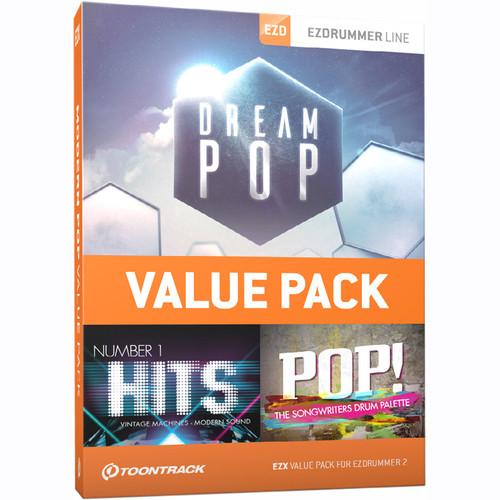 Toontrack Modern Pop EZX Value Pack - Expansion Pack Bundle for EZdrummer