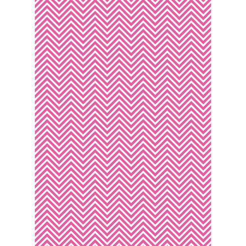 Westcott Classic Chevron Art Canvas Backdrop with Grommets