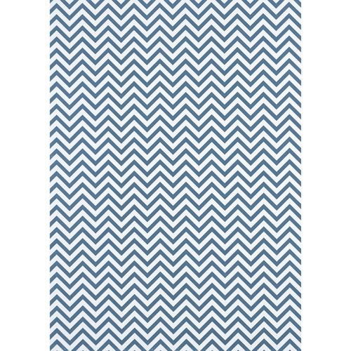 Westcott Narrow Chevron Art Canvas Backdrop with Grommets