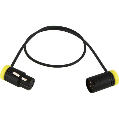 Cable Techniques CT-LPXR-18Y Low-Profile 3-Pin Adjustable Angle Cable