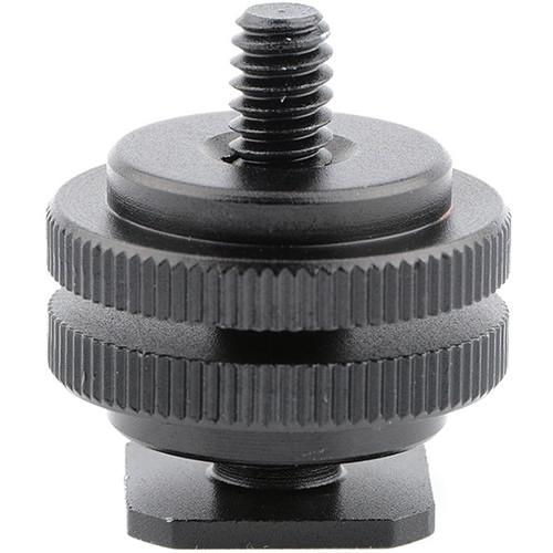 CAMVATE 1 4"-20 Male Thread to Hot Shoe Adapter
