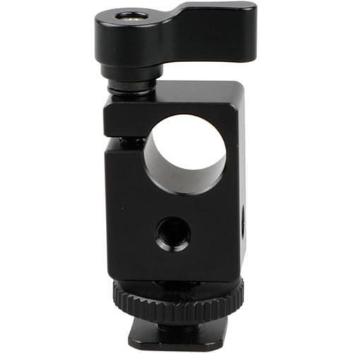 CAMVATE 15mm Single Rod Clamp with Shoe Mount Adapter