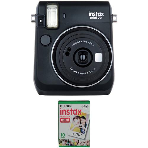 FUJIFILM INSTAX Mini 70 Instant Film Camera with Single Pack of Film Kit