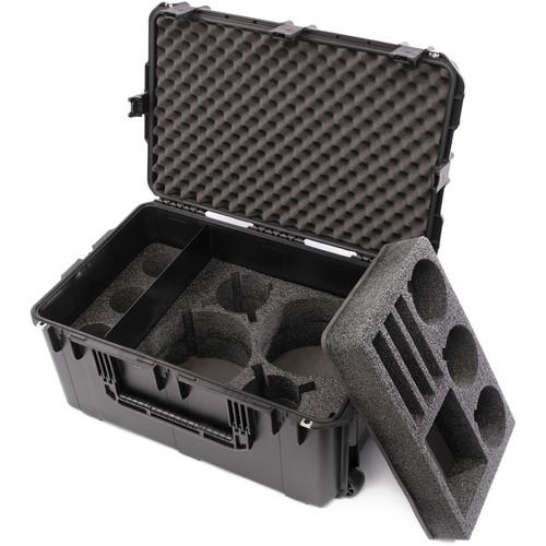 HIVE LIGHTING C-Series 3 Light Hard Rolling Case with Custom Foam