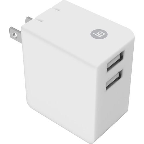 iEssentials 3.4A Dual Port USB Type-A Wall Charger