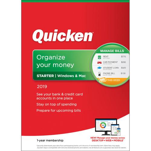 Intuit Quicken Starter 2019
