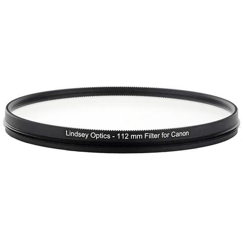 Lindsey Optics 112mm Clear Filter for Canon Cine-Servo 17-120mm Zoom
