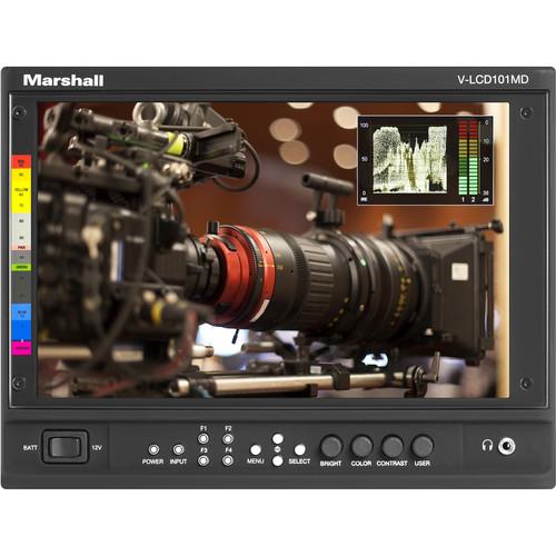 Marshall Electronics V-LCD101MD 10" Full HD Producers Monitor with 3G-SDI Module