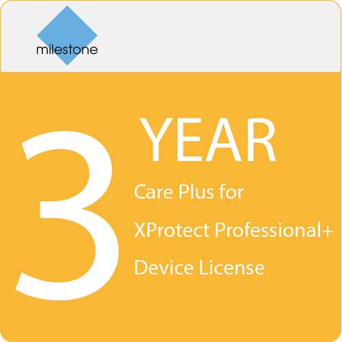 Milestone Care Plus for XProtect Professional Device License