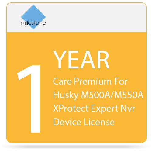 Milestone Care Premium for Husky M500A and M550A with XProtect Expert NVR Device License