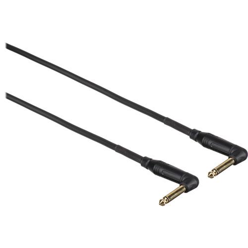 Mogami Gold Instrument Right-Angle 1 4" TS Pedal Cable