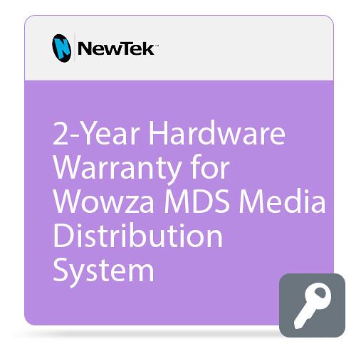 NewTek 2-Year Hardware Warranty for Wowza MDS Media Distribution System