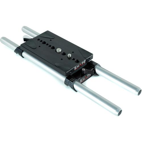 SHAPE Baseplate with 15mm Rod System for Panasonic AU-EVA1
