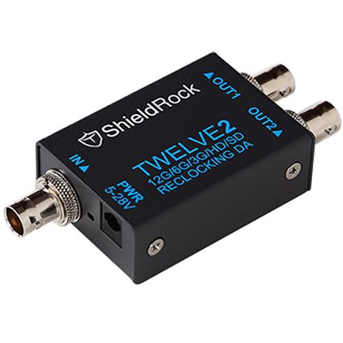 ShieldRock 12G-SDI 2x Reclocking Distribution Amplifier
