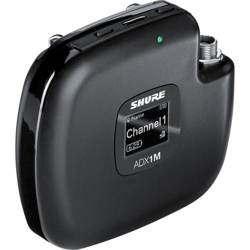 Shure ADX1M Axient Digital ADX Series Micro Wireless Bodypack Transmitter