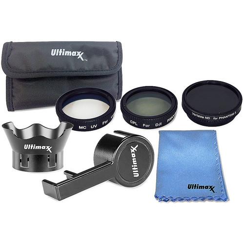 Ultimaxx Studio Series 7-Piece Filter Kit for DJI Phantom 3 Drones