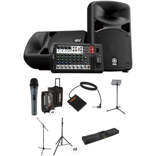Yamaha STAGEPAS 600BT Complete PA System with Touring Package