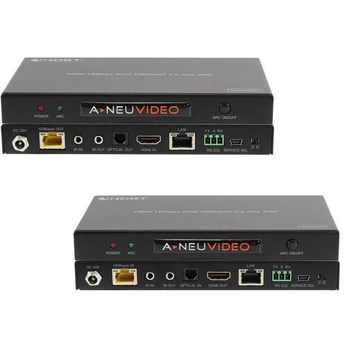 A-Neuvideo 4K HDMI HDR Transmitter Receiver over Category 6 Cable with ARC