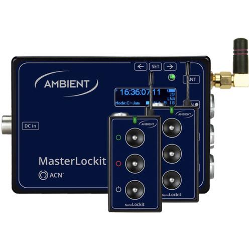 Ambient Recording NanoLockit Value Pack 1 with MasterLockit Timecode Hub Transceiver, Ambient, Recording, NanoLockit, Value, Pack, 1, with, MasterLockit, Timecode, Hub, Transceiver