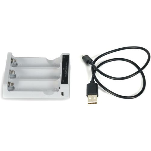 EVO Gimbals IMR 18650-MP 3-Battery Charger