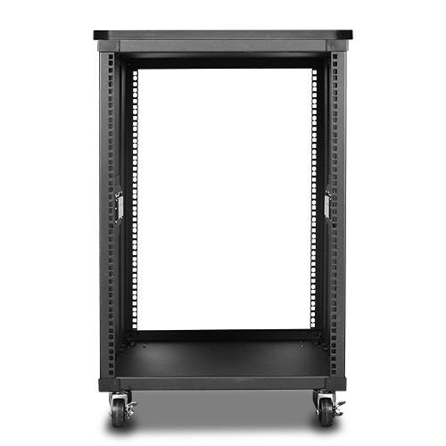 iStarUSA 23.6" Deep 15 RU Simple Server Rack with Wood Top