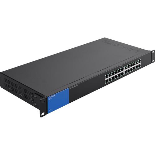 Linksys LGS124 24-Port Unmanaged Gigabit Ethernet