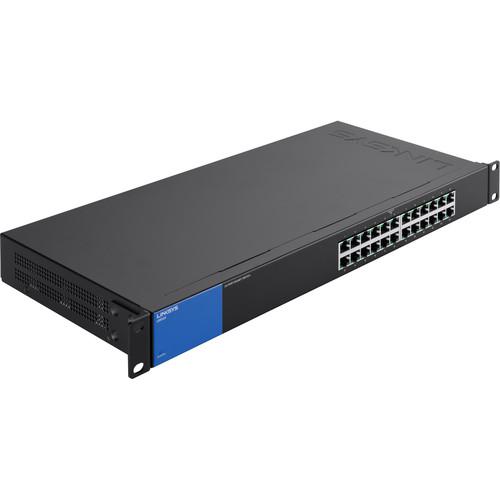 Linksys LGS124 24-Port Unmanaged Gigabit Ethernet Switch