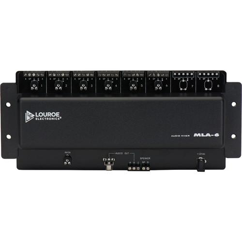 Louroe MLA-6 Microphone Audio Mixer
