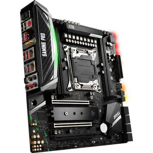 MSI X299M Gaming Pro Carbon AC LGA 2066 Micro-ATX Motherboard