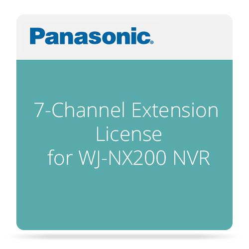 Panasonic 7-Channel Extension License for WJ-NX200 NVR