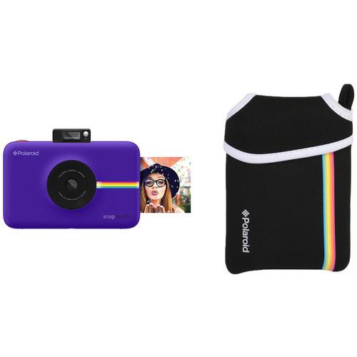 Polaroid Snap Touch Instant Digital Camera with Pouch Kit