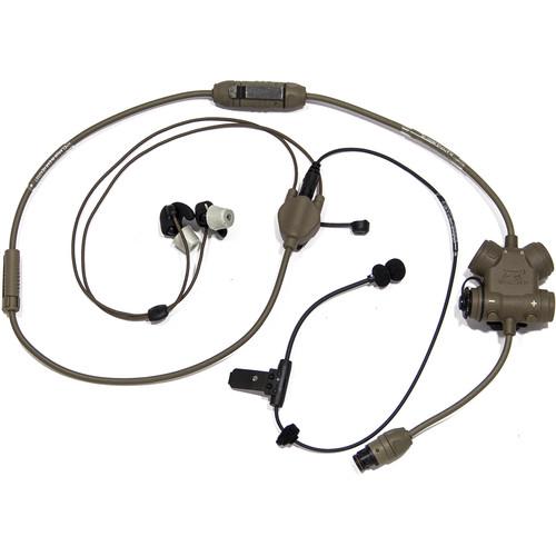 Silynx Communications CLARUS Smart Tactical Headset Kit with In-Ear Headset
