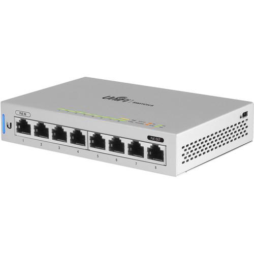 Ubiquiti Networks US-8-5 UniFi 8-Port Gigabit PoE Compliant Managed Switch