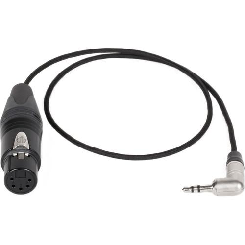 Wooden Camera Single 3.5mm TRS to 5-Pin Female XLR