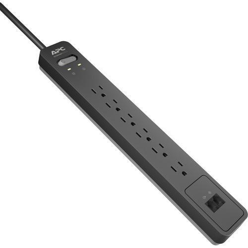 APC Essential SurgeArrest 6-Outlet Surge Protector with Phone Protection