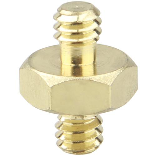 CAMVATE Double Male Thread Adapter with Hex Nut